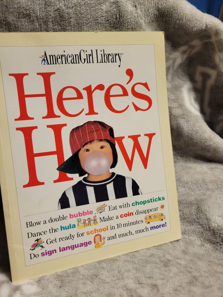 American Girl Book Here's How