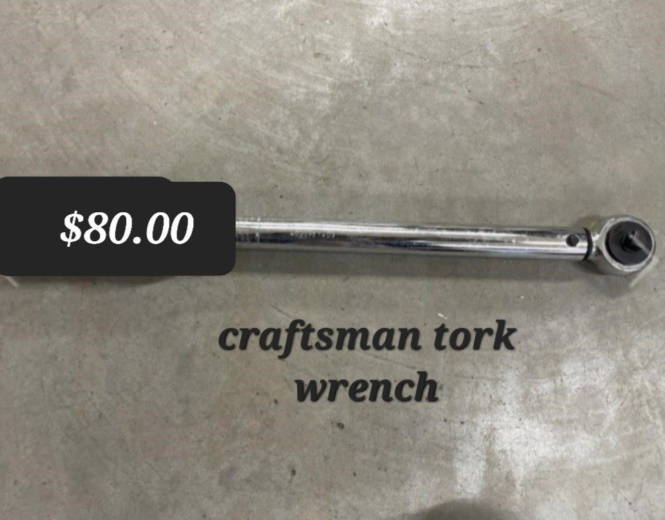 Craftsman Torque Wrench