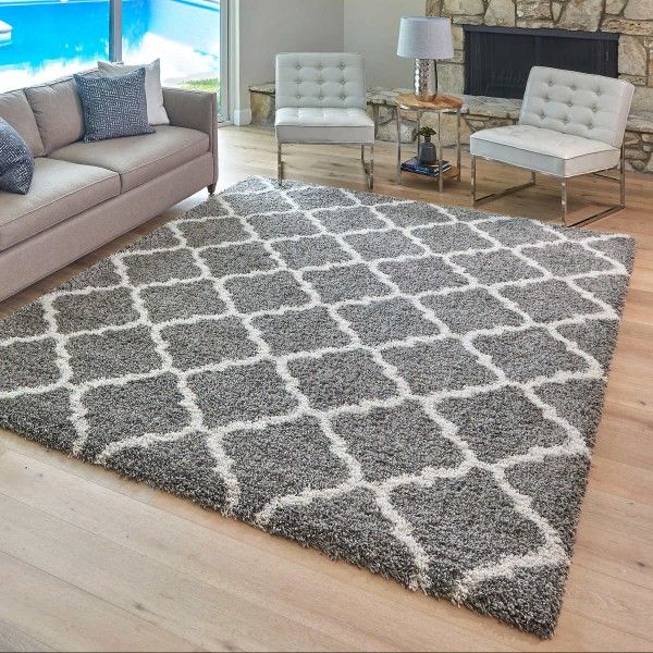 Thomasville Marketplace Luxury Trellis Shag Rug // Send Your Offer //