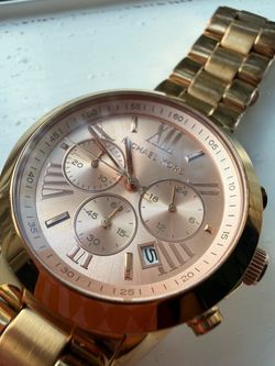 Michael Kors Rose Gold Chronograph Watch