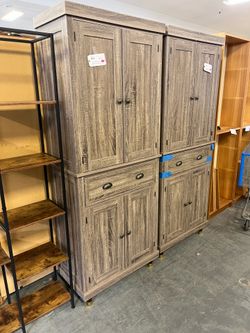 Grey cabinet cabinets (in store)