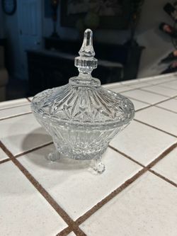 Crystal Candy Dish!