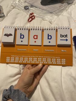 CVC Word Games, Phonics, Flashcard For Preschool