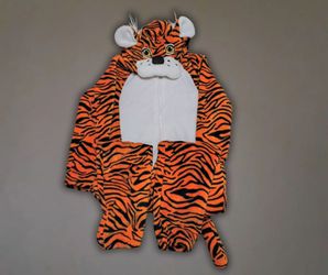 Kids Tiger Halloween Costume Jumpsuit