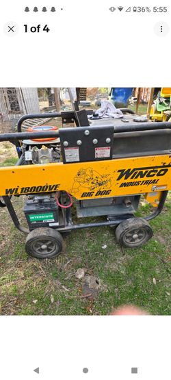 Winco generator 18000ve
