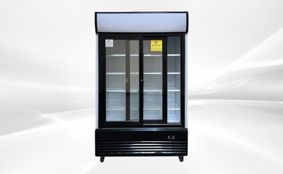 NSF 48 ins Drink two slide glass door refrigerator CLG-1000BFS