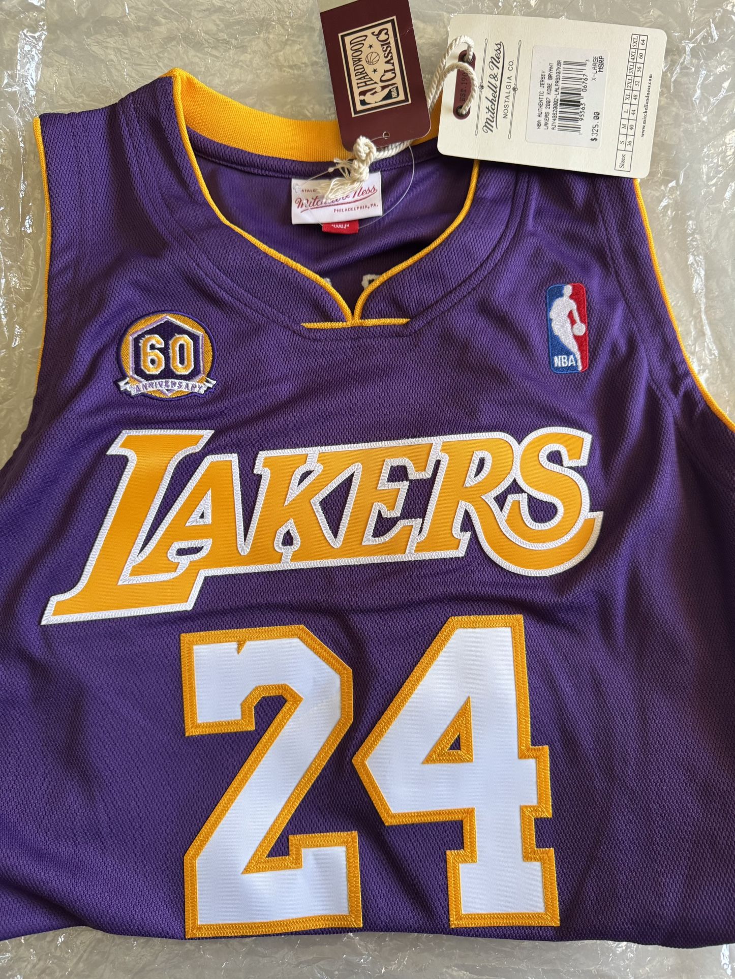 Mitchell & Ness x NBA Los Angeles Lakers KOBE BRYANT Hardwood