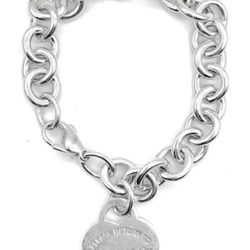 Tiffany & Co. Silver Bracelet – Genuine, No Box