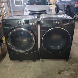 washer and dryer combo set "both electric"