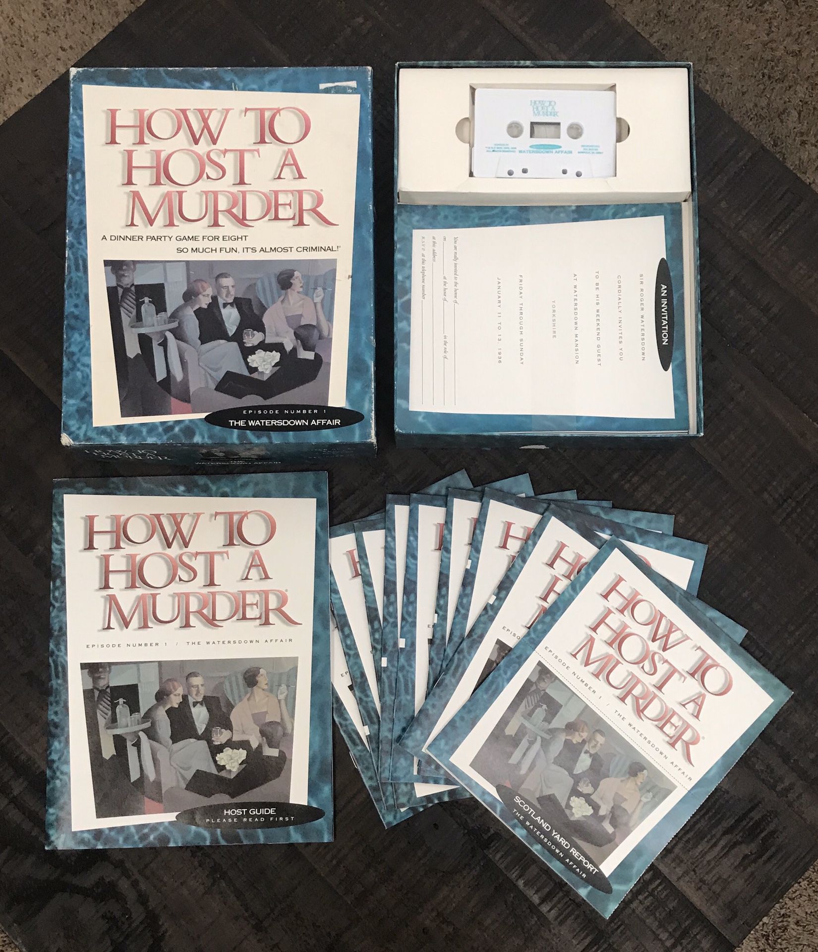 How to Host A Murder Game Complete just $5