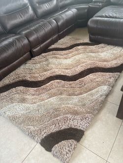 Multicolored carpet-Ashley furniture-7 x 5 ft