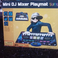 Mini DJ Mixer Playmat By Sunlin