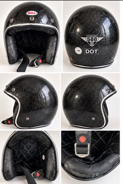 Bell Custom 500 Open Face Motorcycle Helmet