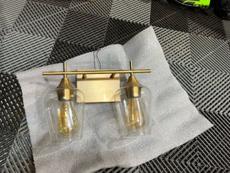 Bathroom sconce (bronze)