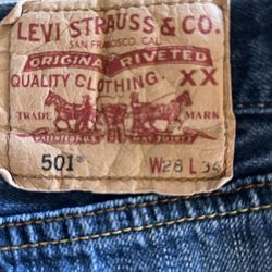 Levis Women’s Cut Jeans