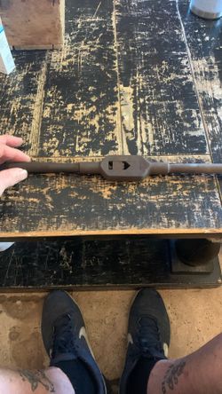 Vintage Riley &Russel Lighting Adjustable Die Handle 