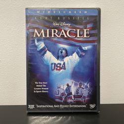 Miracle DVD 2 Disc NEW SEALED Disney USA Olympics Hockey Kurt Russell 2004
