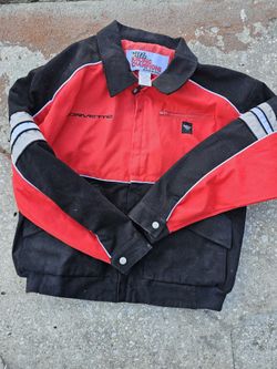 Corvette Embroidered Varsity Racing Jacket