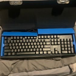 Pulsar Blue Key Caps Lunar Alloy Rgb Keyboard 