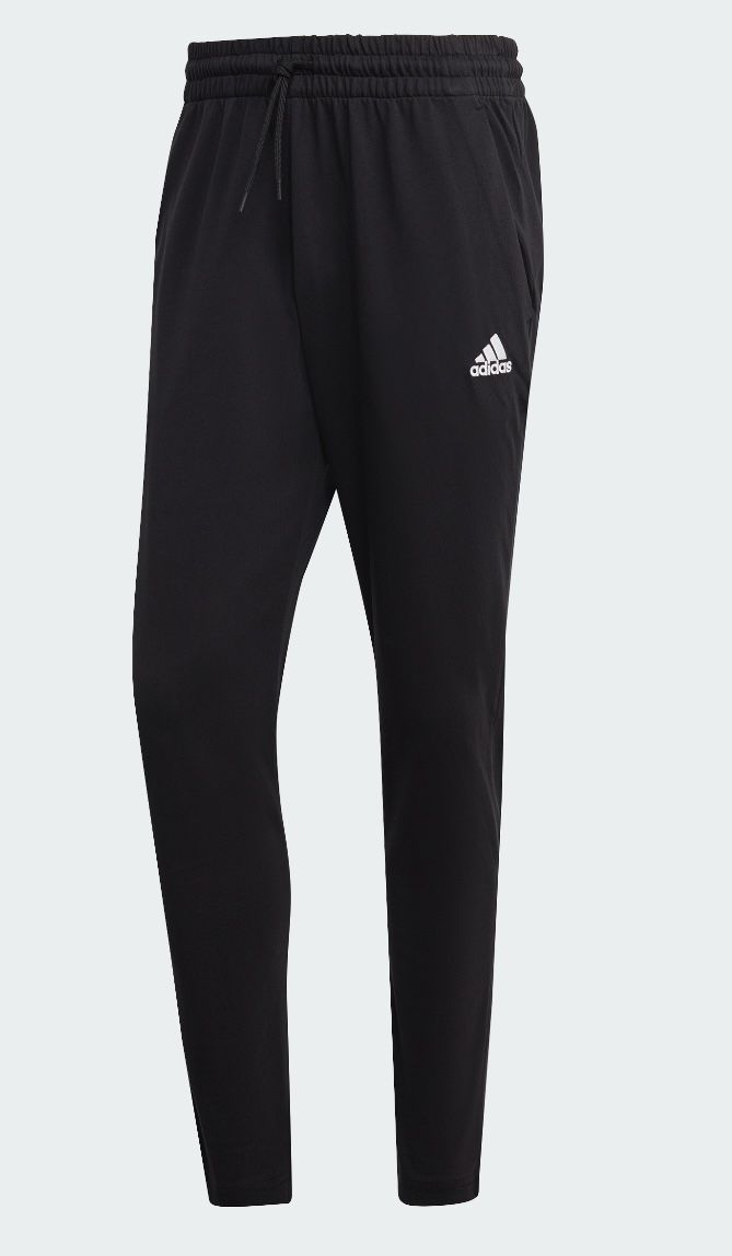 Adidas men Essentials Single Jersey Tapered Open Hem Pants (3 Available)
