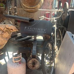 Bench Press, Olympic Bar And weights