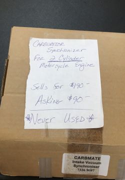 REDUCED - Carbmate Intake Vacuum Synchroniser