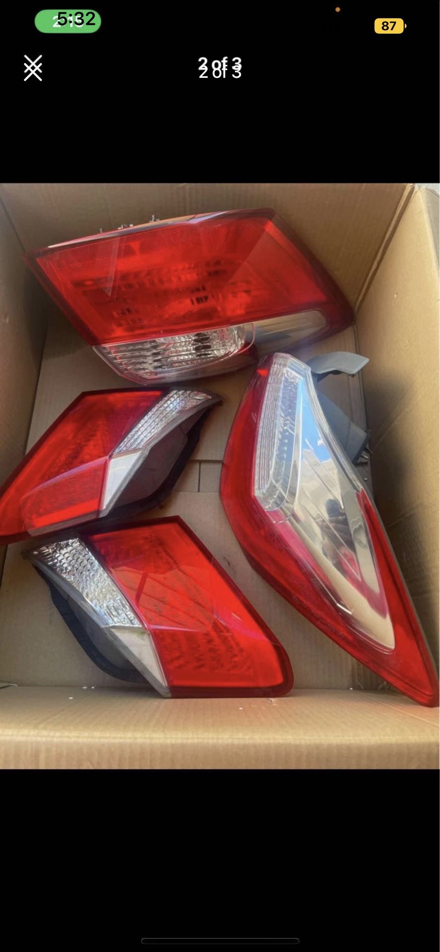 Honda Accord Taillights 2013-2017 OEM