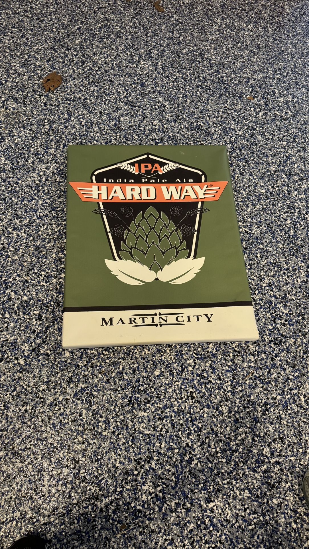 Martin City Hard Way Canvas