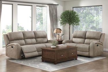 50% SALE! Reclining sofa and loveseat￼