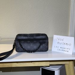 Louis Vuitton Monogram Eclipse Pochette Volga
