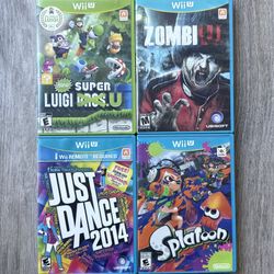 Nintendo Wii U Games & Disney Infinity Set