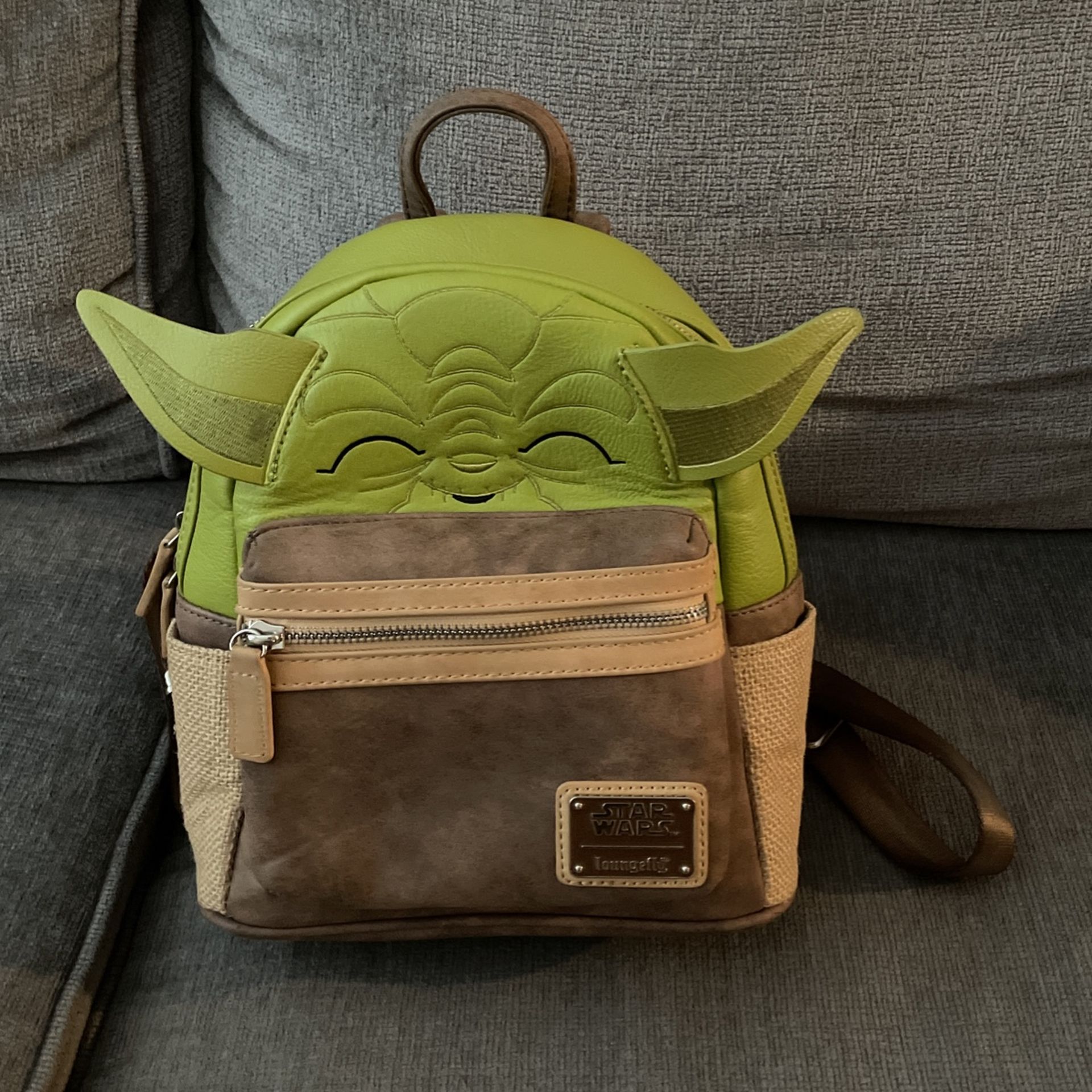 Disney Yoda Backpacks Original Disney Loungefly Yoda Backpack