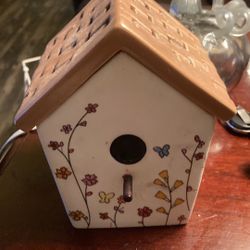 Ceramic Bird House Air Freshener 