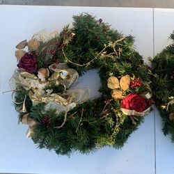 Matching Christmas Wreaths