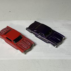 Hot Wheels 2006 1964 Buick Rivera #157 1:64 Scale Die-Cast & 2013 Purple Mint Con
