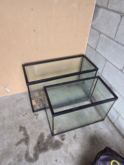 Glass fish reptile tanks