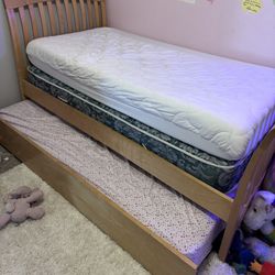 Kids Twin Trundle Bed 