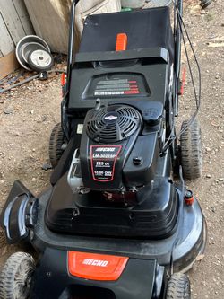 Echo Commercial self-propelled lawnmower