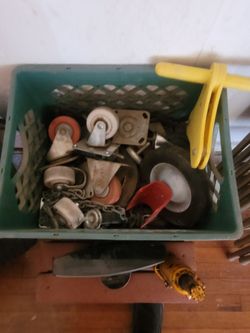 Box of wheels
