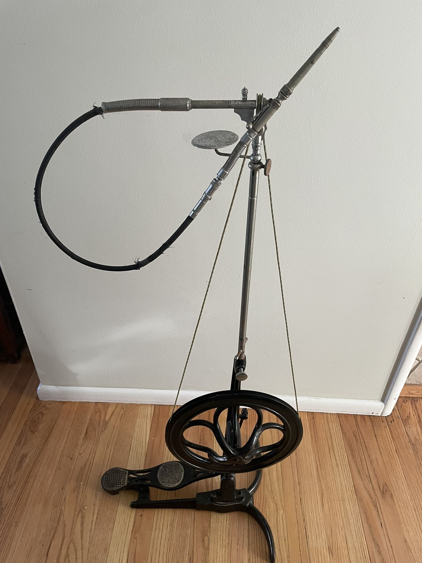 Antique Dental Drill-Foot Powered circa 1920’s