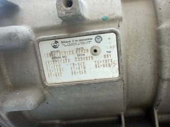 Allison Transmission with transfer case model number 1000pkseries please read description serious inquiries only