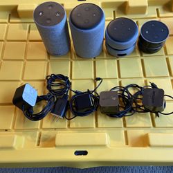 Used Amazon echo home system lot 