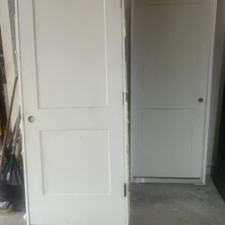 Solid Core Exterior Fire-Rated Door – Pre-Hung – 2’8” x 6’8” – New