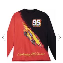 Disney Parks Cars Lightning McQueen Long Sleeve