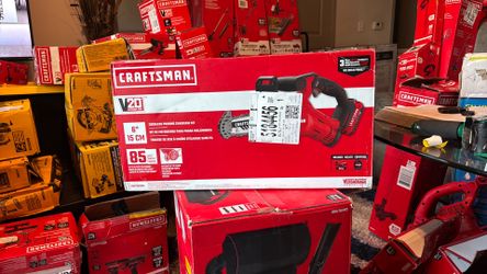 Craftsman 6” 15cm cordless pruning chainsaw kit