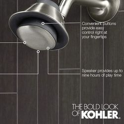 MOXIE® 1.75GPM SHOWERHEAD/BLUETOOTH