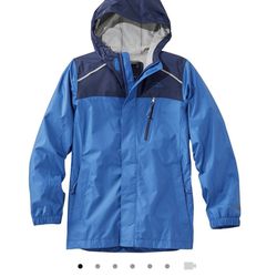 LLBean Jacket rain Coat New 