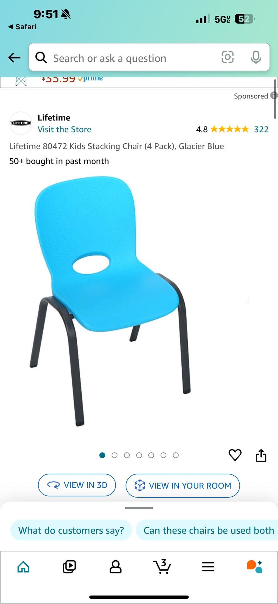 Lifetime Kids Chair