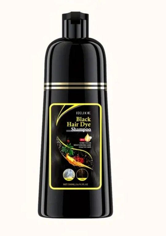 Shampoo Tinte Para Cabello Negro 500ml.