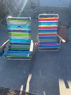 Beach chairs
